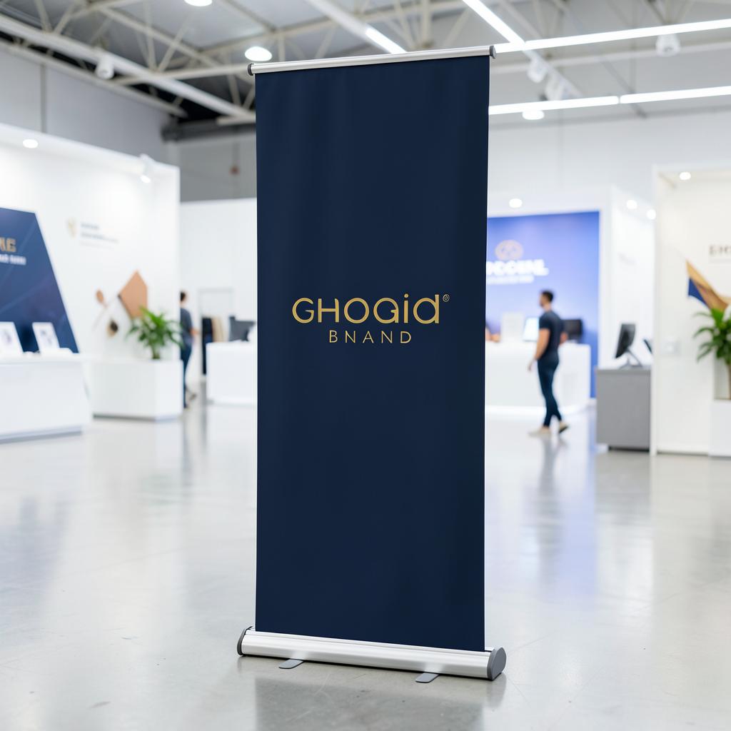 Roll-Up Banner 85 × 200 cm
